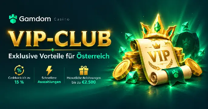 Gamdom Casino VIP banner